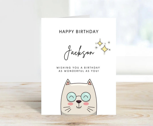Personalized Happy Birthday