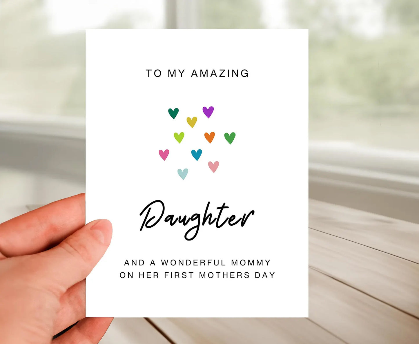 Daughter First Mother's Day