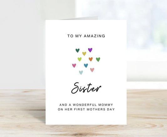 Sister First Mother's Day