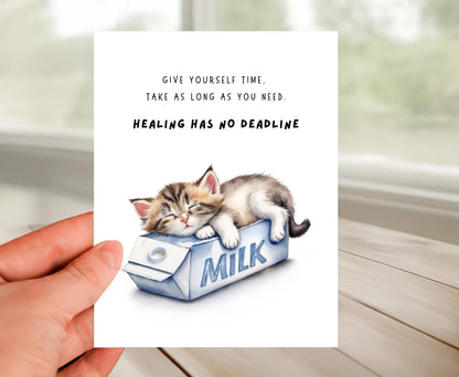 Empathy Card - Give Yourself Time