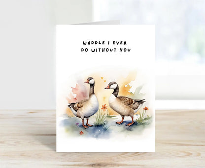 Anniversary Card - What Would I Ever Do Without You?