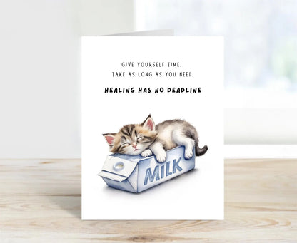 Empathy Card - Give Yourself Time