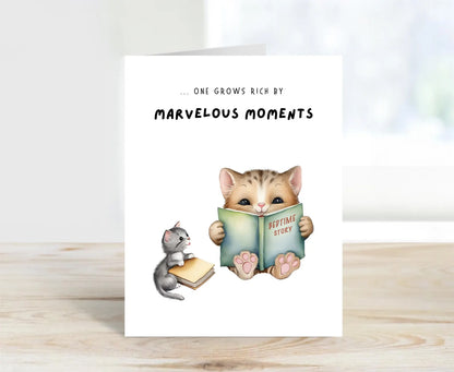 Happy Birthday Card - Marvelous Moments