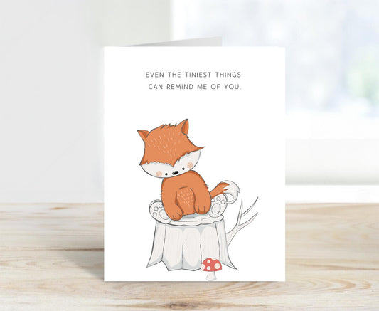 Miss You Card