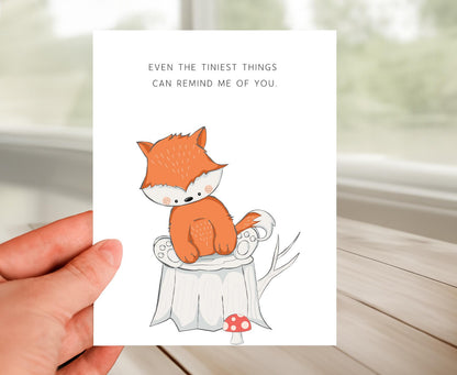 Miss You Card