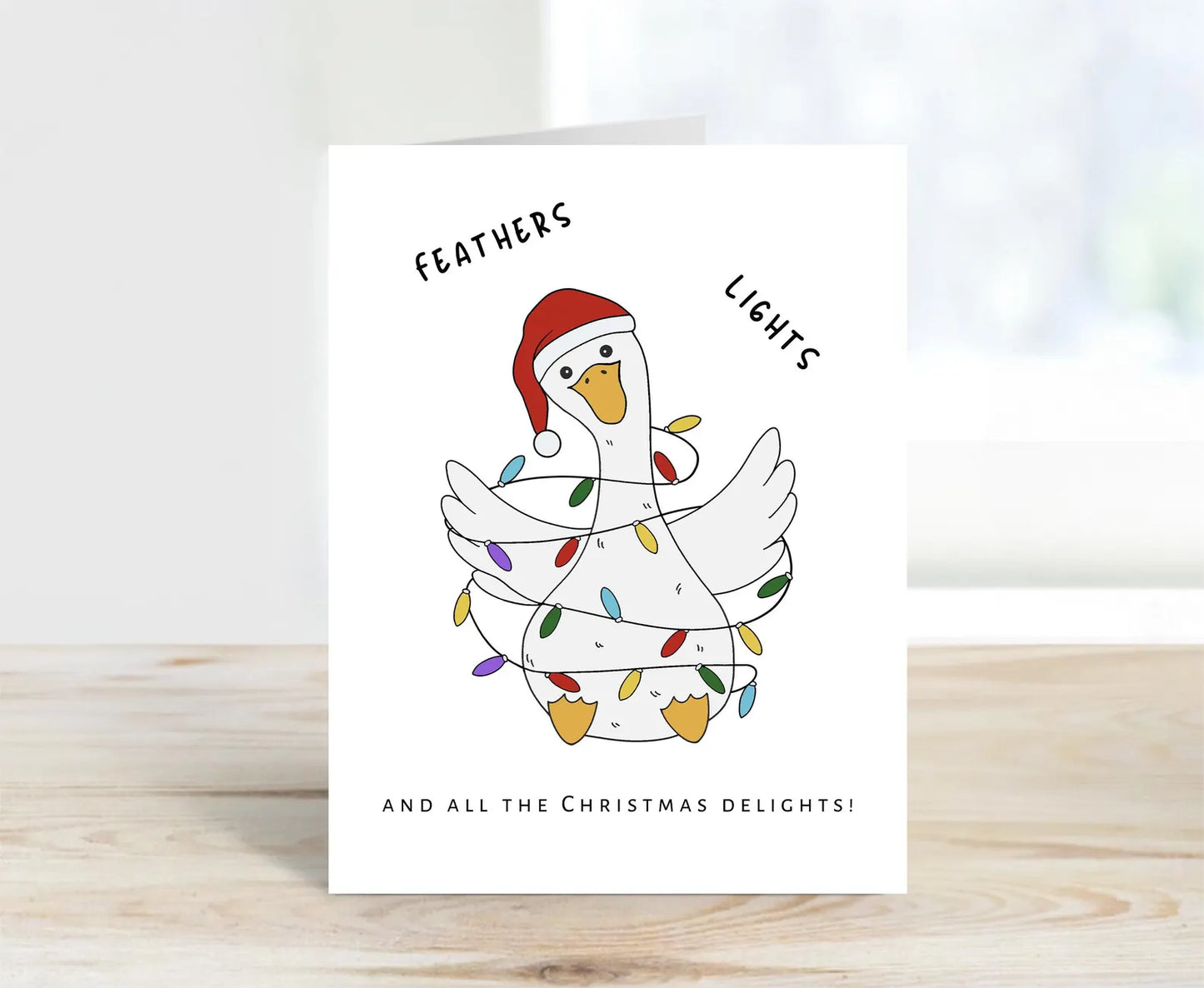 Silly Goose Holiday Card