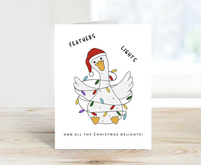 Silly Goose Holiday Card