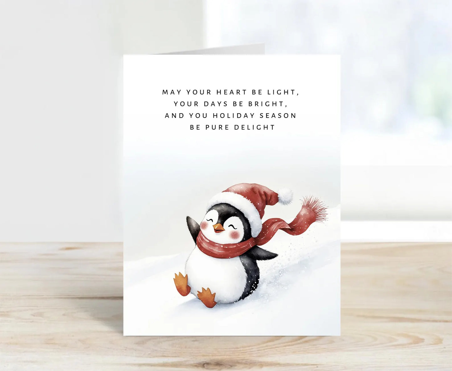 Penguin Snowy Christmas
