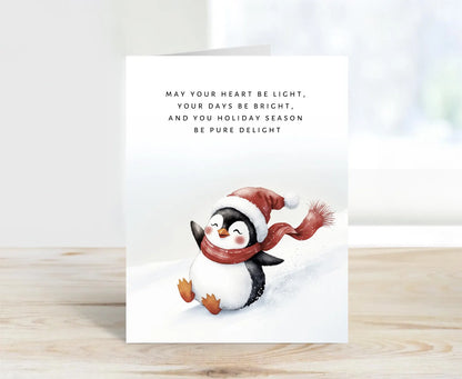 Penguin Snowy Christmas