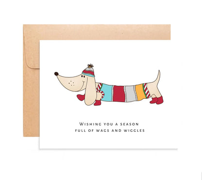 Christmas Dachshund