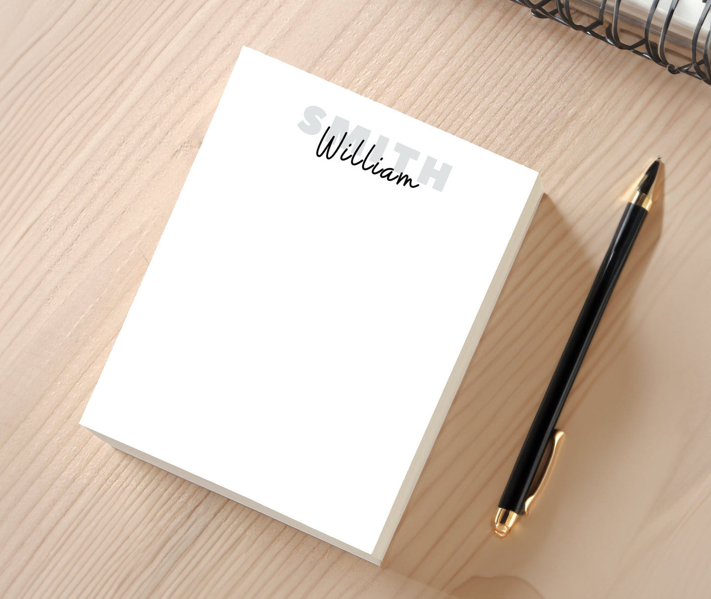 Personalized Notepad - Custom Stationery Gift