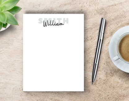 Personalized Notepad - Custom Stationery Gift
