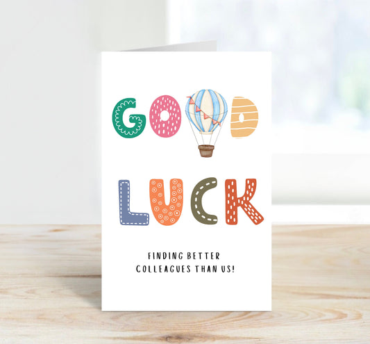 Farewell Card - Leaving Coworker