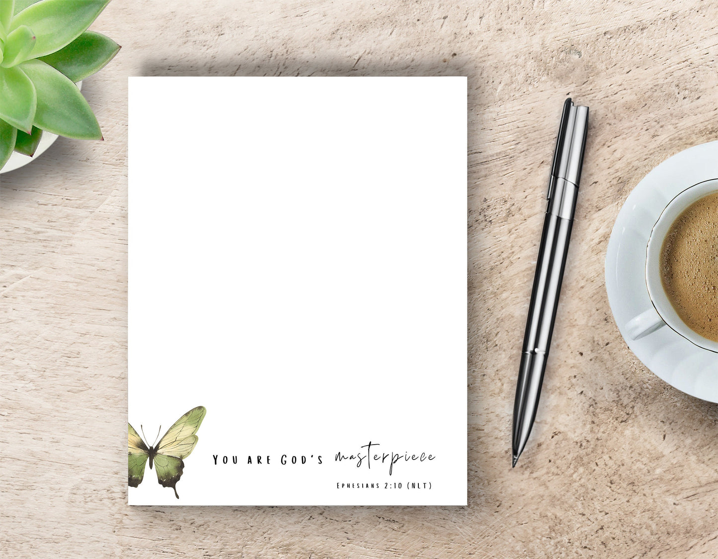 Biblical Notepad - "You Are God's Masterpiece,"
