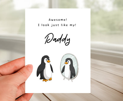 Daddy Card - Look Just Like My Daddy