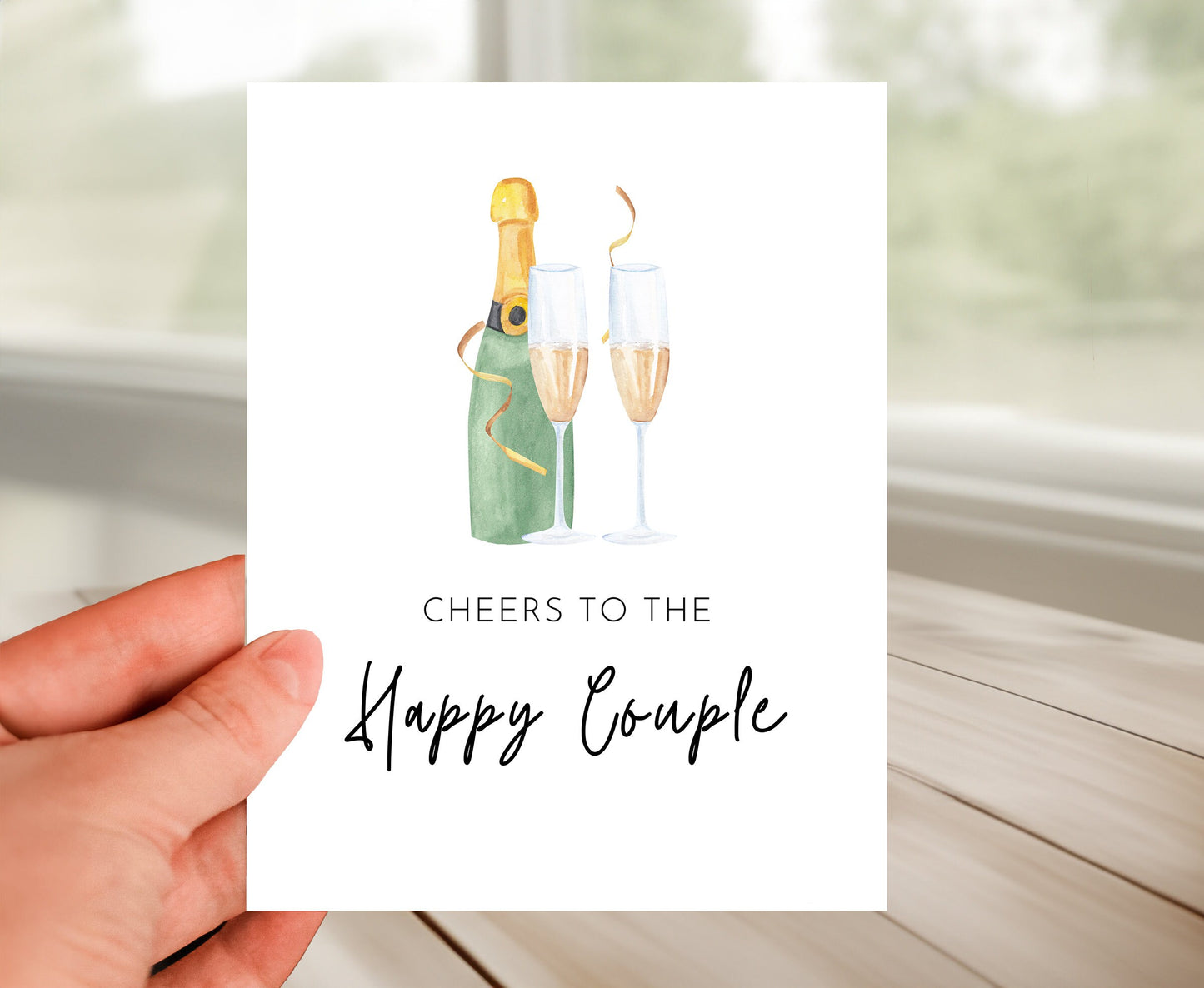 Congrats NewlyWeds Card - To Happy Couple