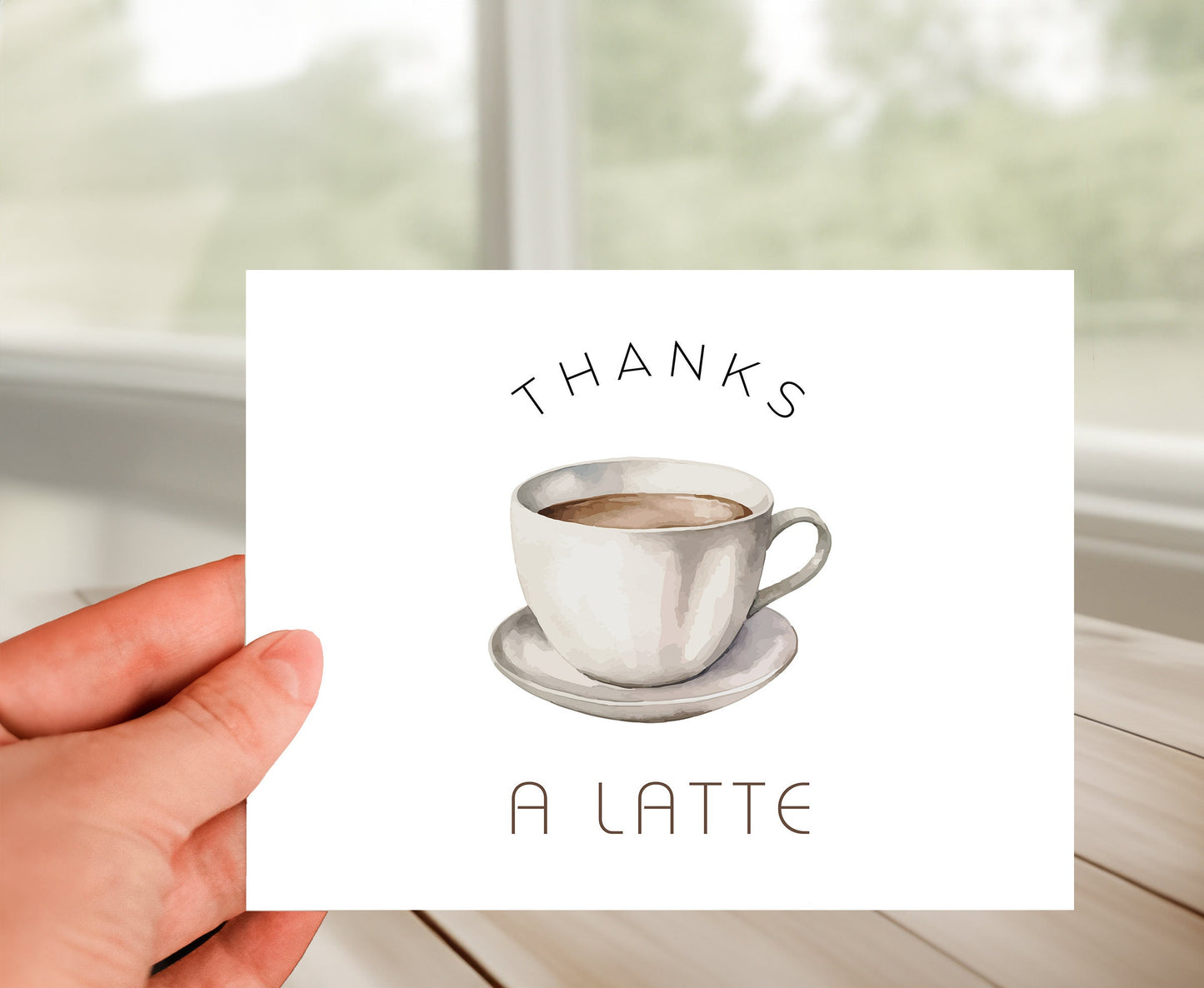 Thank You Card - Thanks A Lot