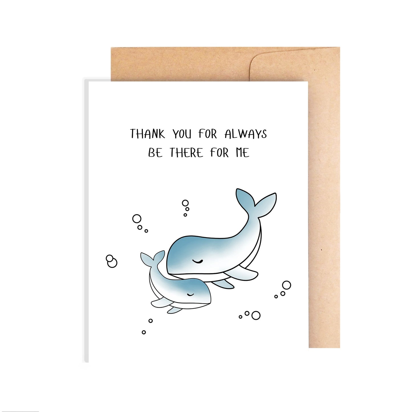 Thank You Greeting Card - Alway Be There For Me