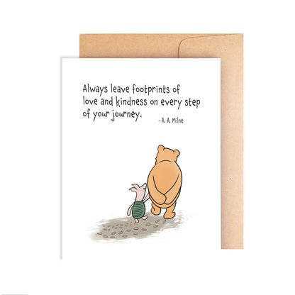 Inspirational Card -  Classic Winnie the Pooh