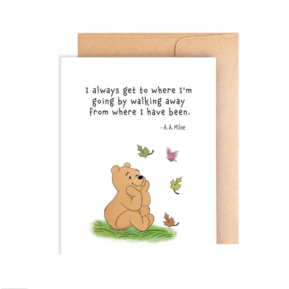 Inspiration Card - Classic Winnie the Pooh
