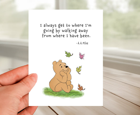 Inspiration Card - Classic Winnie the Pooh