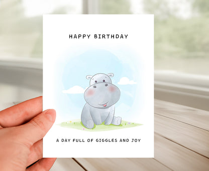 Happy Birthday Card for Kids