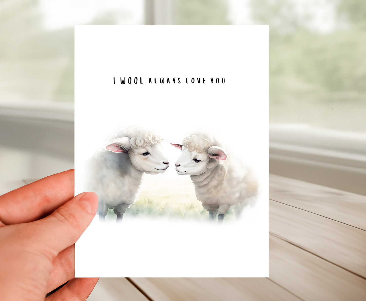 Anniversary Card - I WOOL Always Love You