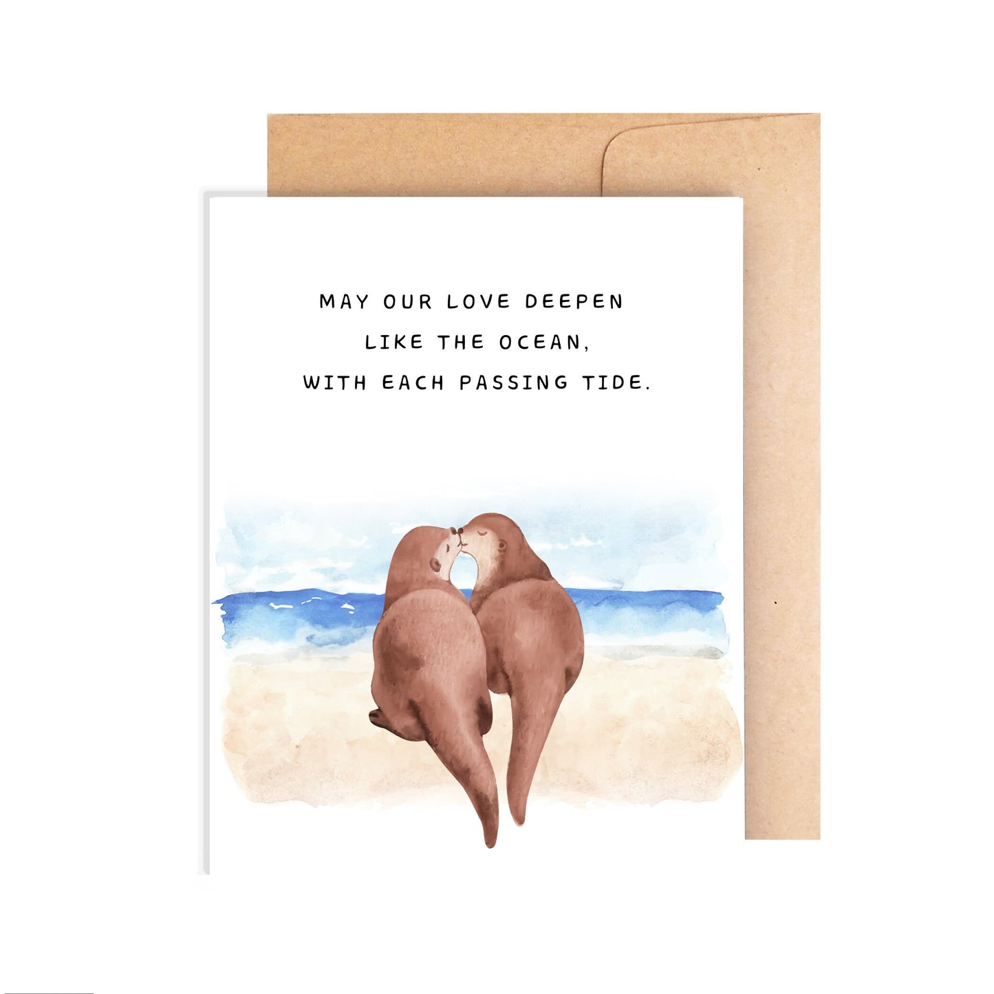 Relationship Card - Love Deepen Like The Ocean