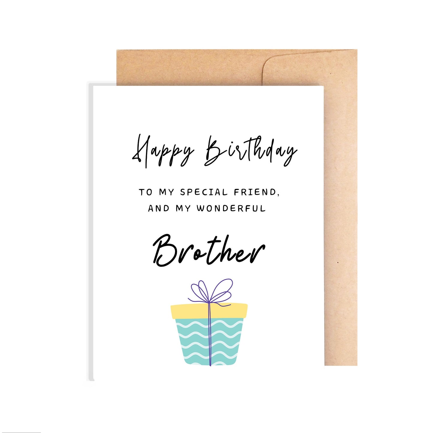 Happy Birthday Card To Brother