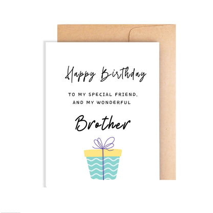 Happy Birthday Card To Brother