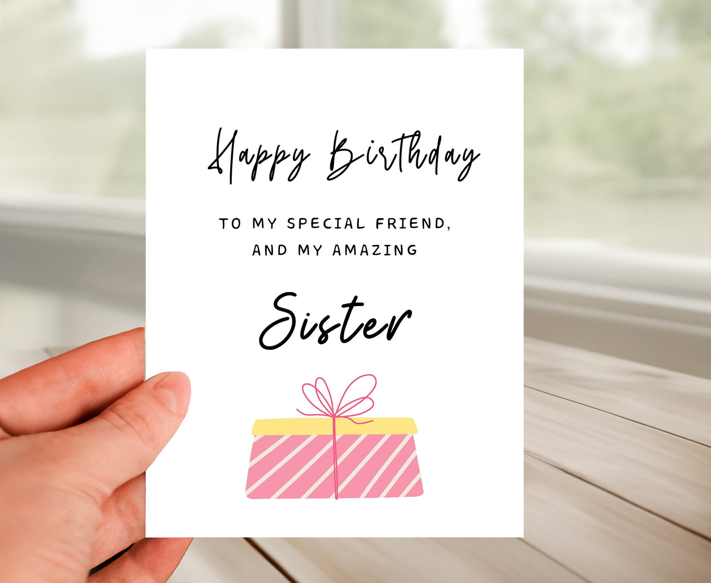 Happy Birthday To Sister - My Special Friend