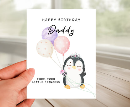 Happy Birthday Card for Daddy