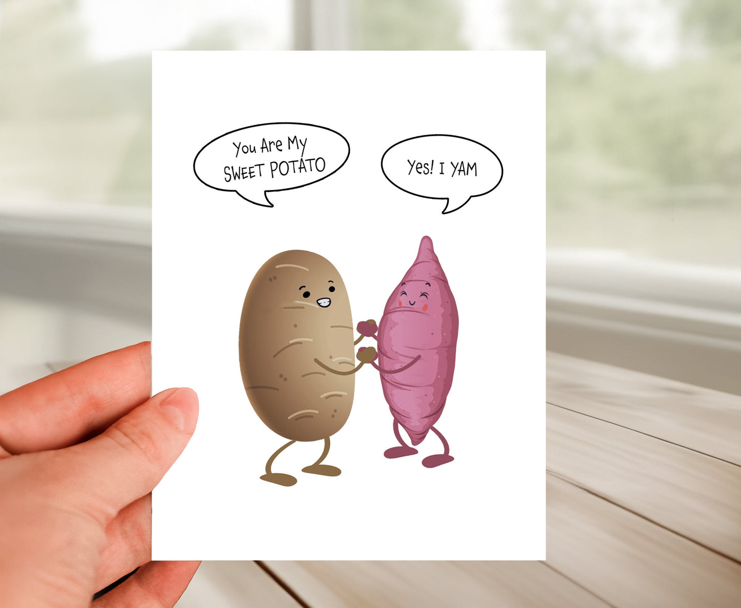 Relationship Card - Potato and Yam