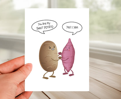 Relationship Card - Potato and Yam