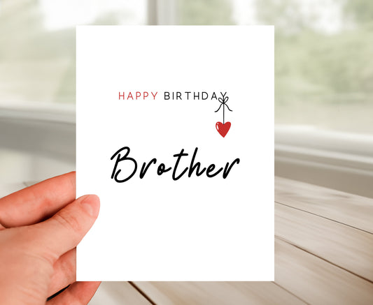Happy Birthday Card for Brother