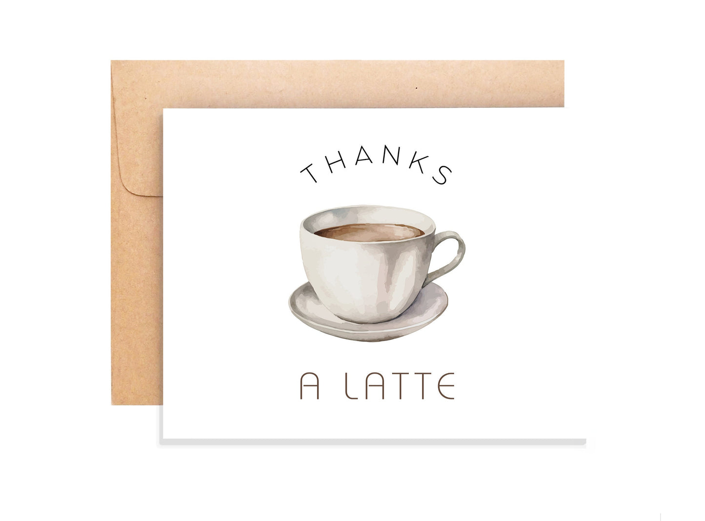 Thank You Card - Thanks A Lot