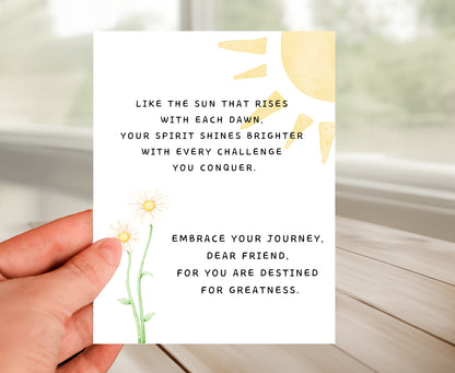 Friendship Card - Motivate and Inspire