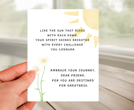 Friendship Card - Motivate and Inspire
