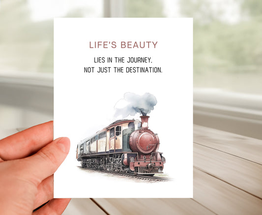 Inspirational Card - Life's Beauty