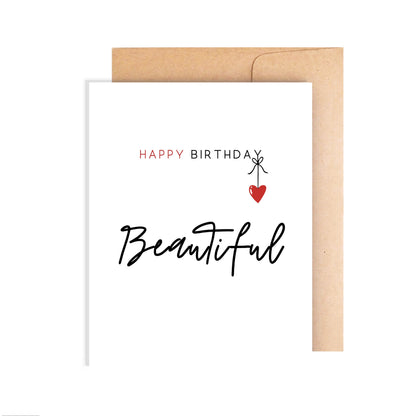 Happy Birthday Card  - Beautiful