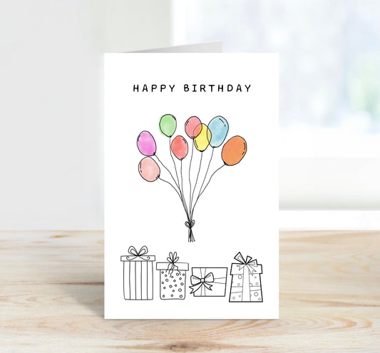Happy Birthday Card - Fun Celebration