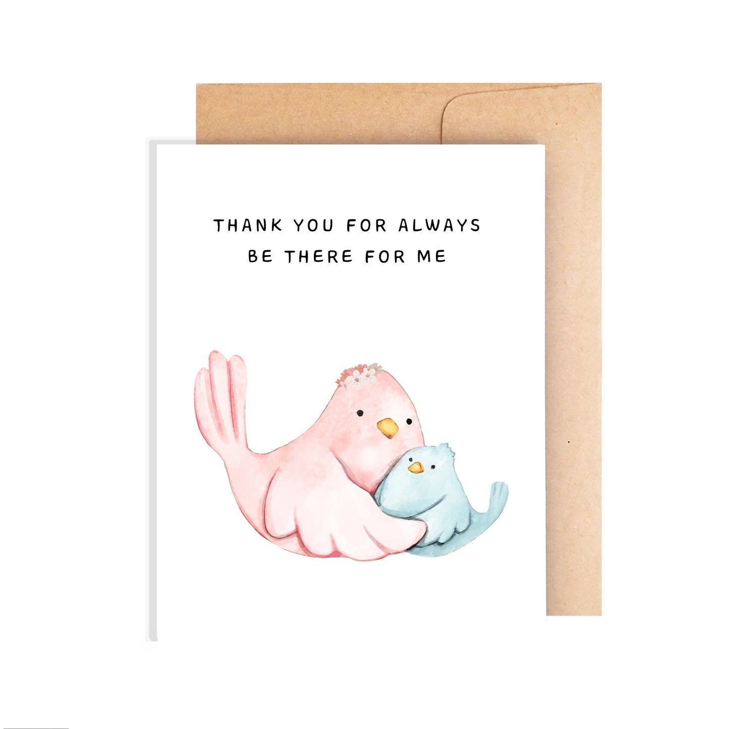 Thank You Mom Card - Always Being There for Me
