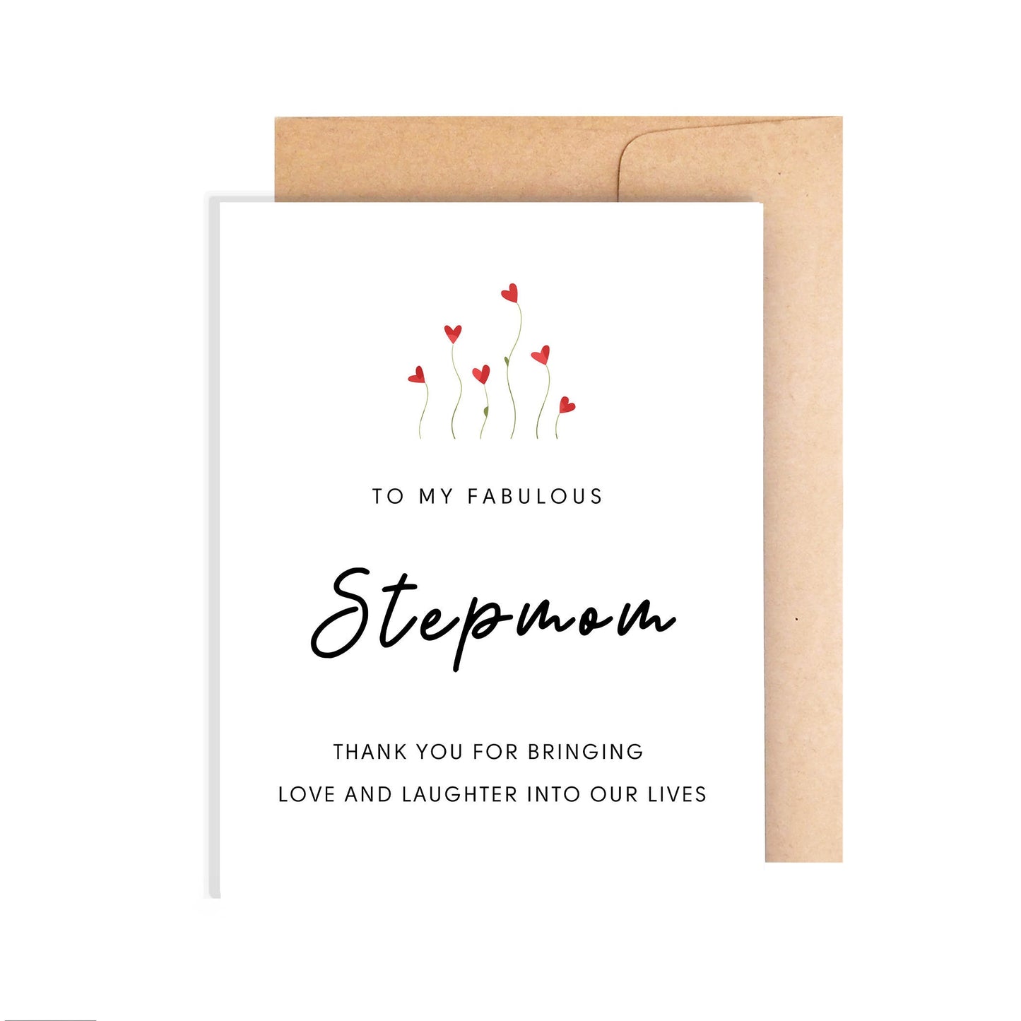 Stepmom Card - Bring Love And Laughter
