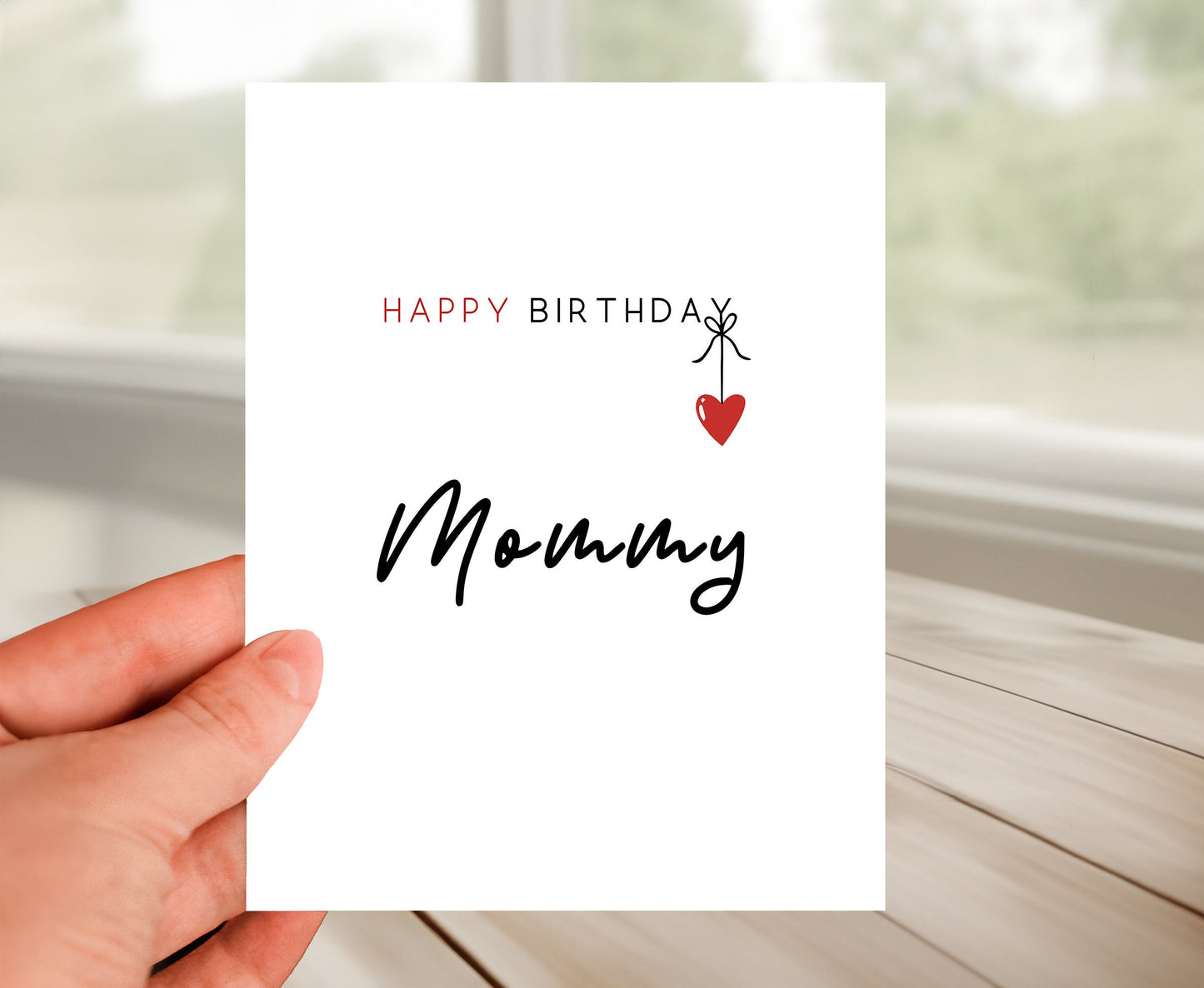 Happy Birthday Card for Mommy