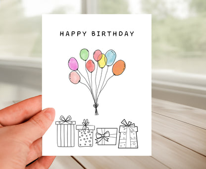 Happy Birthday Card - Fun Celebration