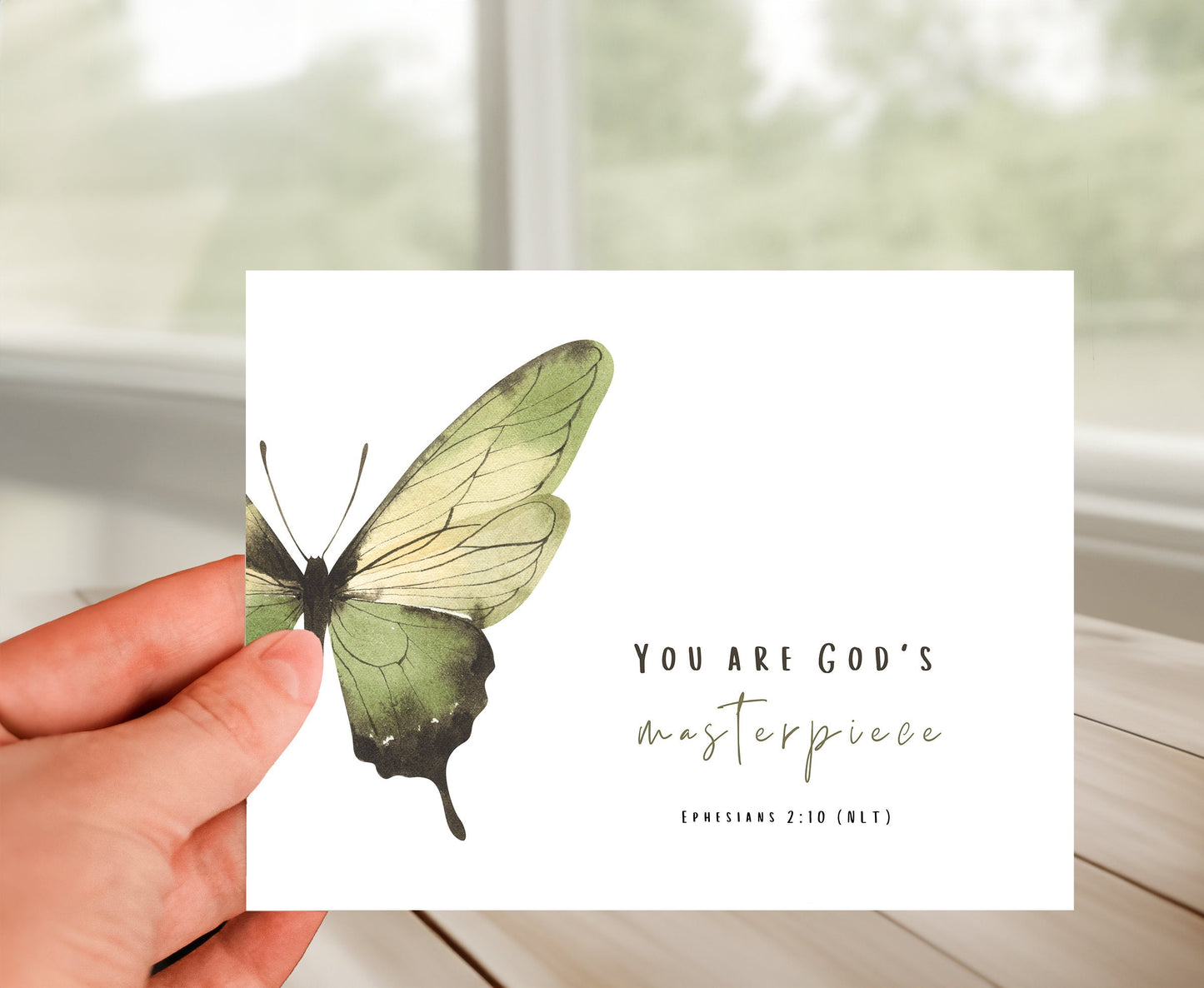 Scripture-Inspired Greeting Card