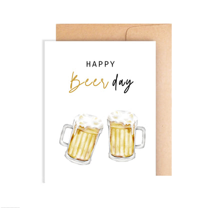 Happy Birthday Card - Beer-Day
