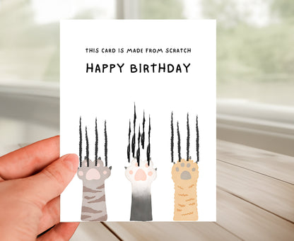 Happy Birthday Card - Made From Scratch