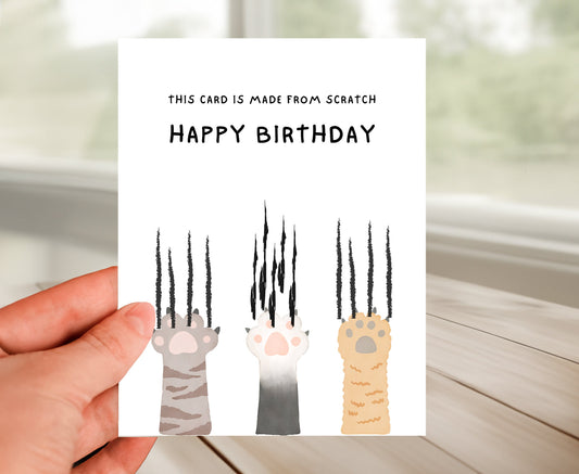 Happy Birthday Card - Made From Scratch