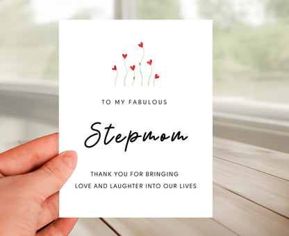 Stepmom Card - Bring Love And Laughter